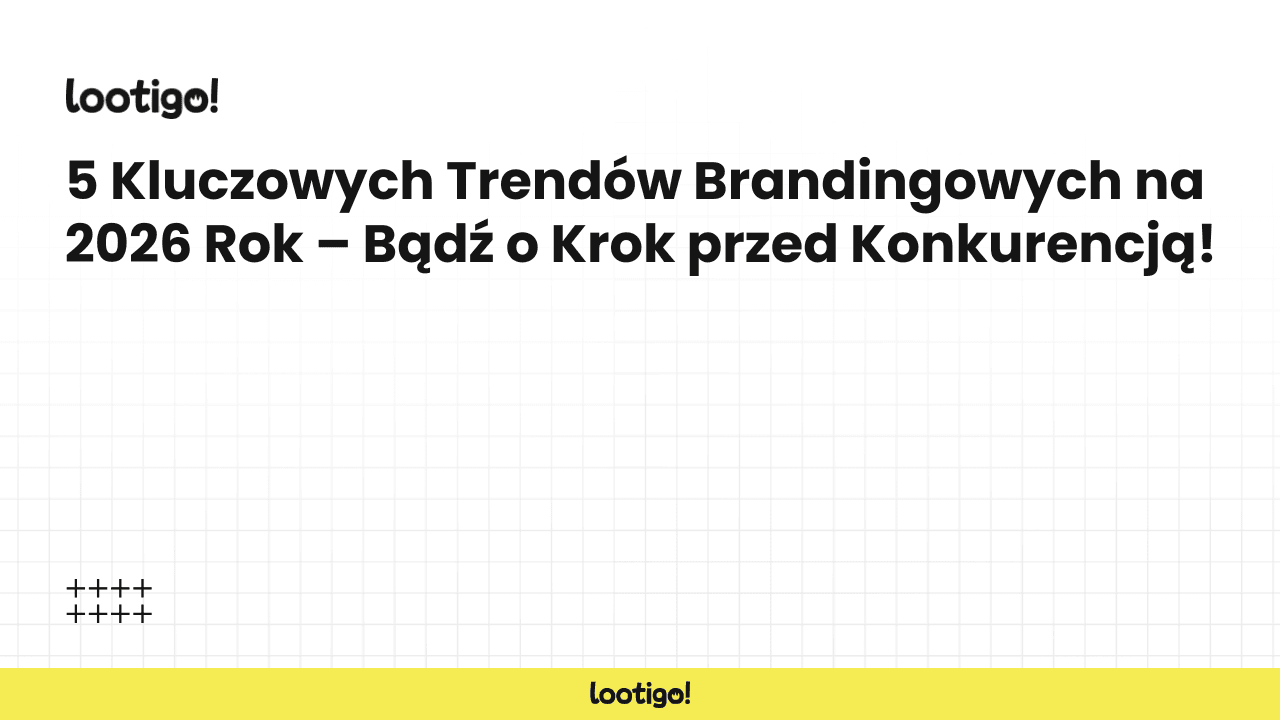 5 Kluczowych Trendów Brandingowych na 2026 Rok – Bądź o Krok przed Konkurencją!